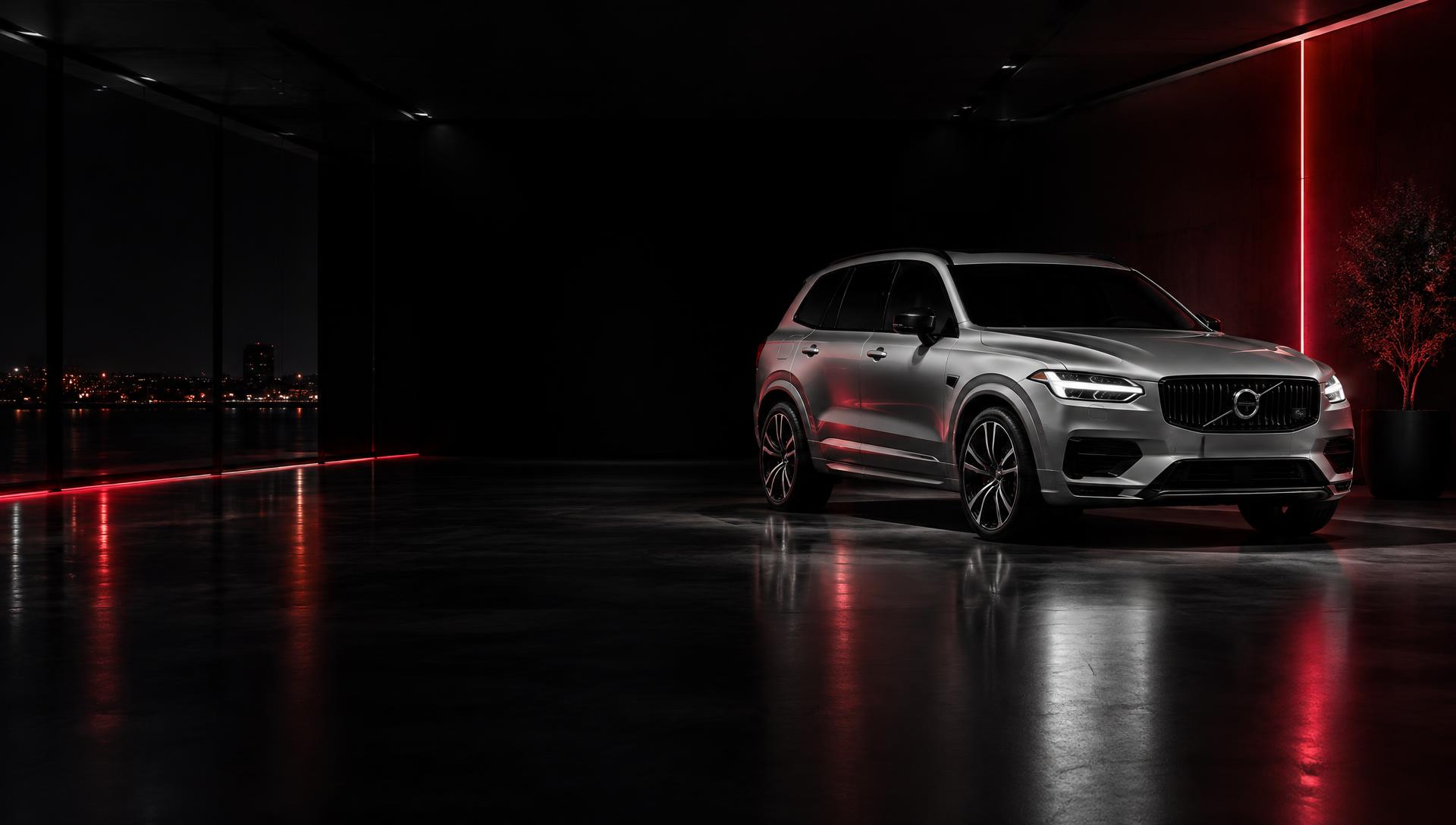 SUV en showroom